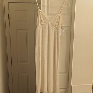 Abound Cream Lace-Trimmed Garment